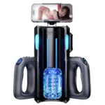 Automatic Male Masturbator with Phone Holder Leten Thrusting Pro