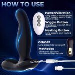 Wiggling Remote Controlled Prostate Massager