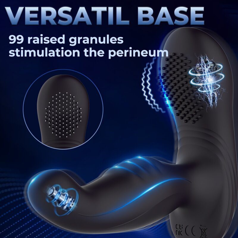 Wiggling Remote Controlled Prostate Massager