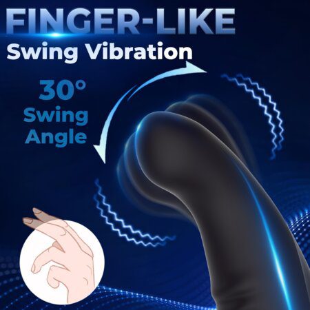 Wiggling Remote Controlled Prostate Massager