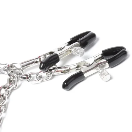 BDSM Nipple Clamps with Metal Chain