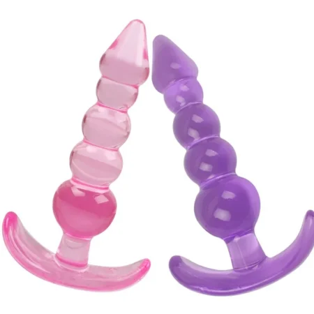 Soft Flexible Silicone Anal Beads