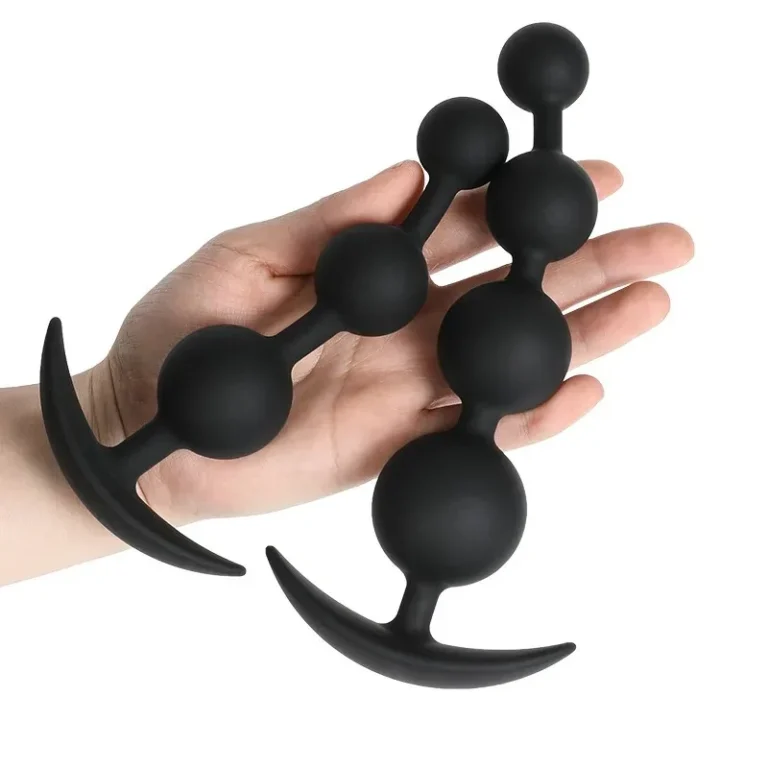 Big Silicone Anal Beads – Available in 4 Sizes