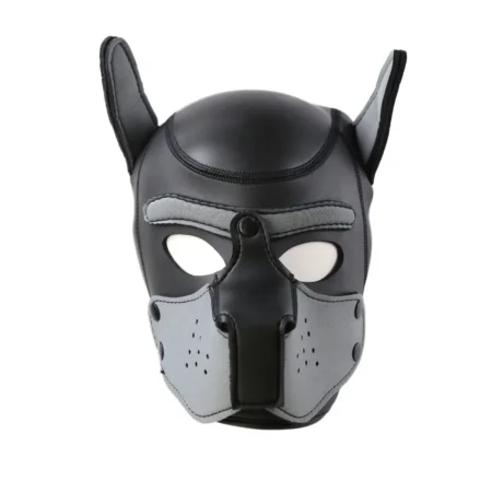 Puppy SM Mask with Collar for Dog Roleplay