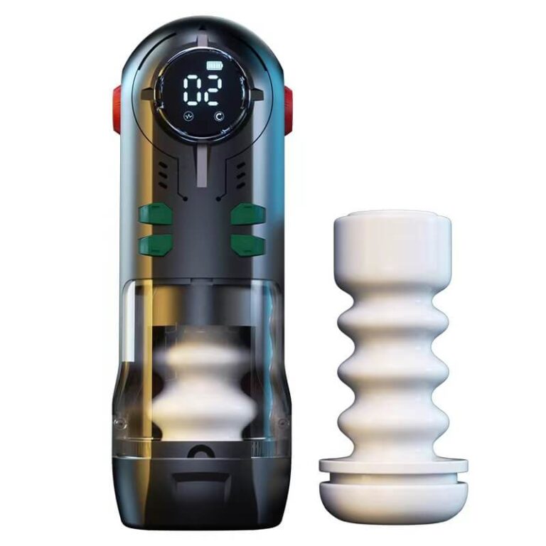 Telescopic Heated Sucking Masturbator