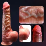 Ultra-Realistic Penis Dildo with Sliding Foreskin (2)