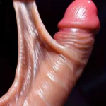 Ultra-Realistic Penis Dildo with Sliding Foreskin