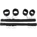 Bondage Bed Restraints Set with Handcuffs