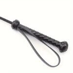 BDSM Riding Crop with Braided Grip & Wrist Loop