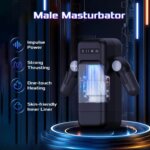 Heating Thrusting Male Masturbator with Phone Holder