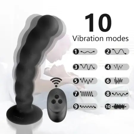 Vibrating Strap-On Dildo with Remote Control